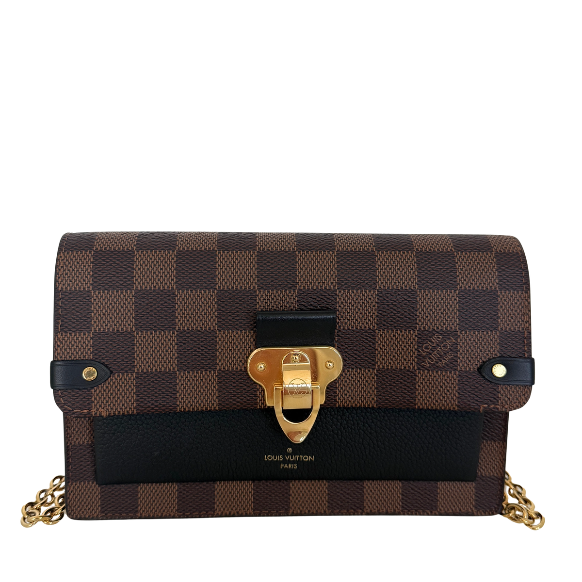 Louis Vuitton Vavin Chain Geldbörse Braun Fullset / neuwertig Louis Vuitton
