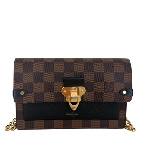 Louis Vuitton Vavin Chain Portemonnee Bruin