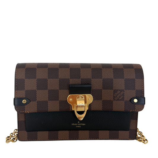 Louis Vuitton Vavin Chain Geldbörse Braun Fullset / neuwertig Louis Vuitton