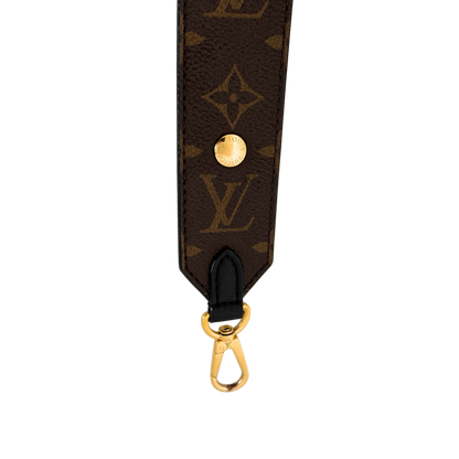 Louis Vuitton Monogram Canvas Schulterriemen J02465 Braun / sehr gut Louis Vuitton