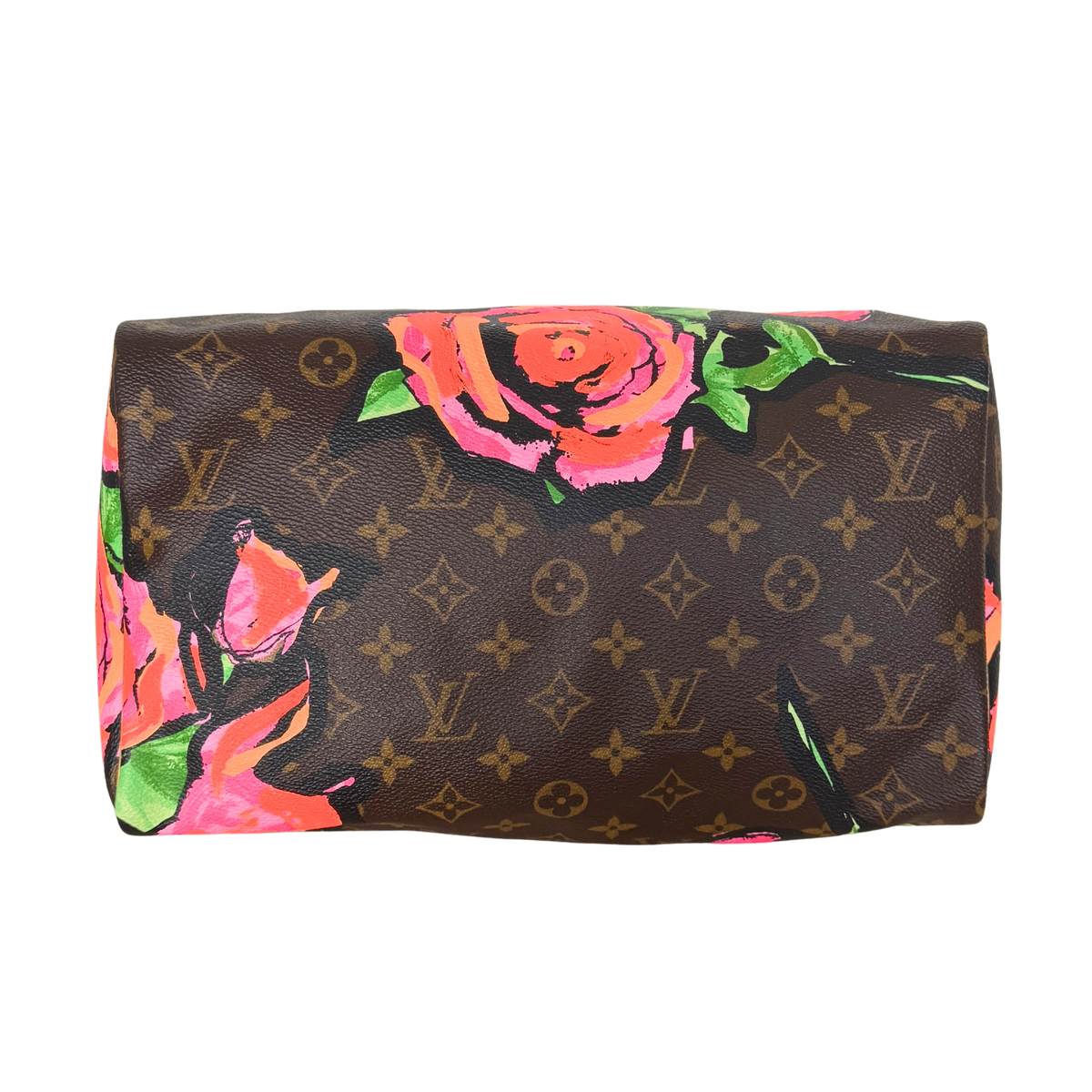 Louis Vuitton Speedy 30 Roses Monogram Canvas Braun / neuwertig Louis Vuitton