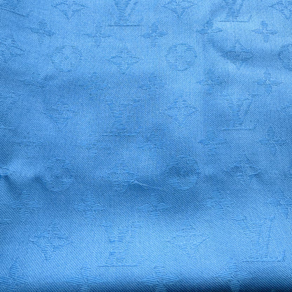 Louis Vuitton Monogram Shine Sjaal Blauw