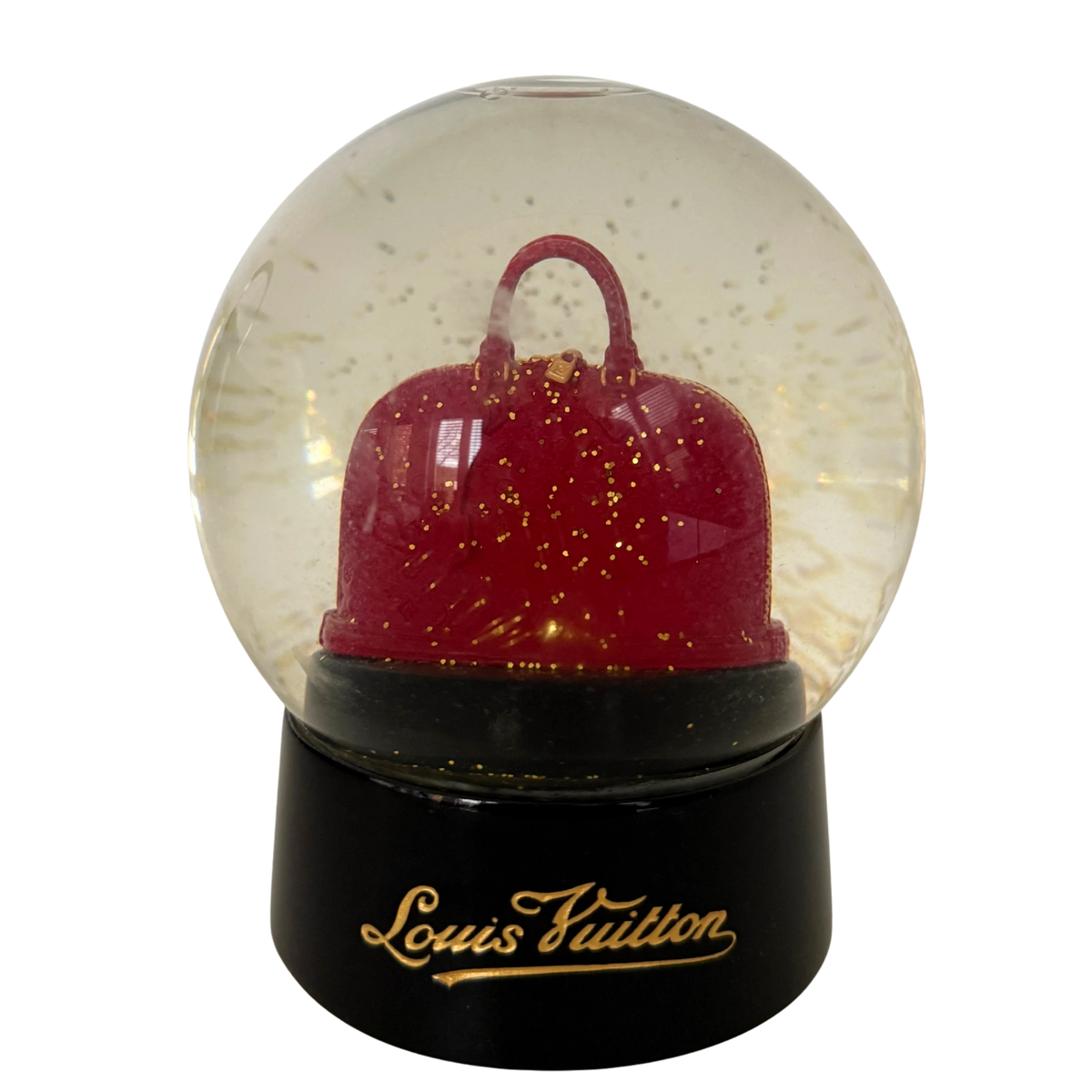 Louis Vuitton Alma Schneekugel Rot Louis Vuitton
