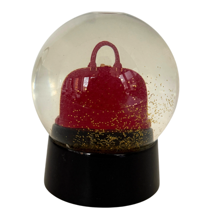 Louis Vuitton Alma Schneekugel Rot Louis Vuitton