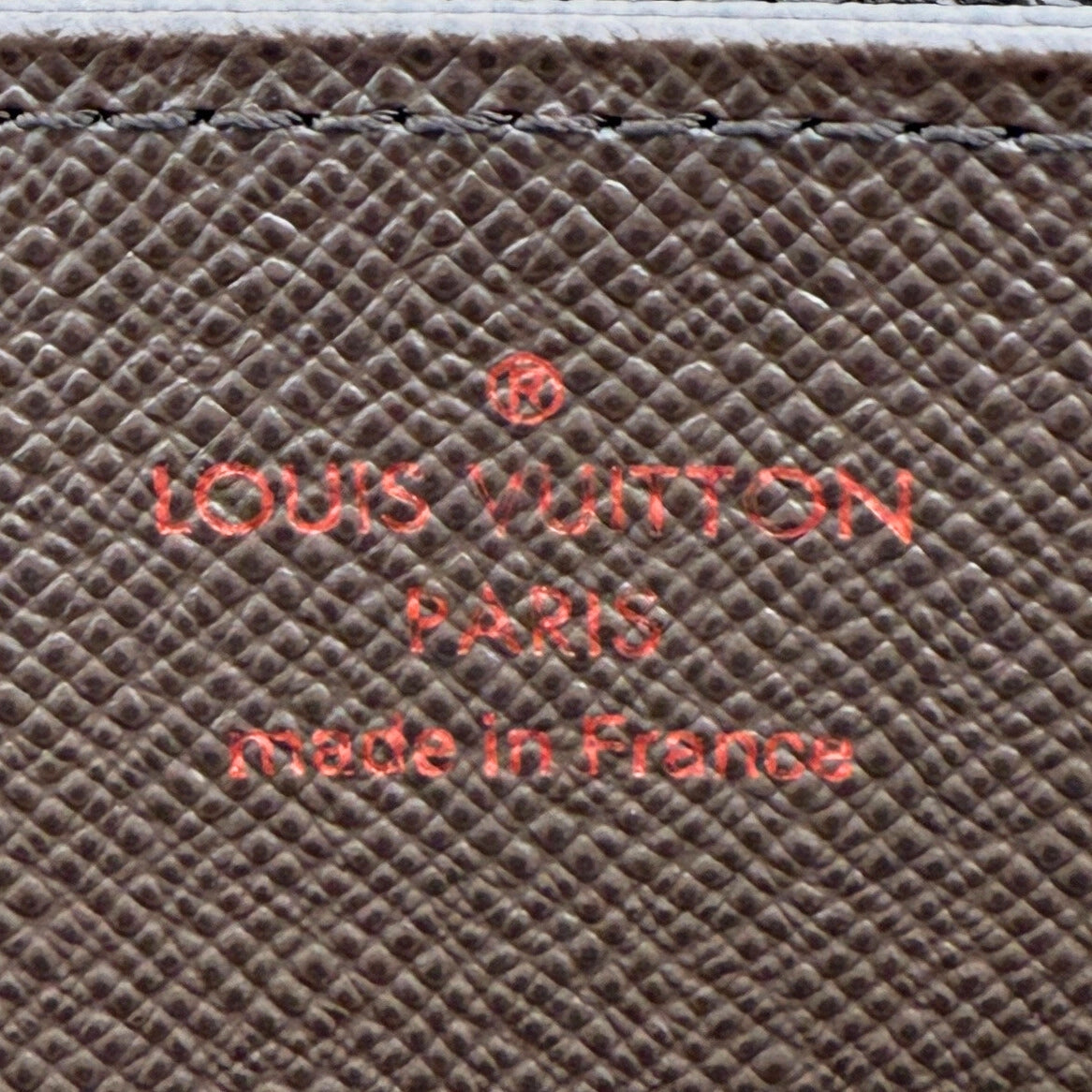 Louis Vuitton Zippy Geldbörse in Damier Ebene Canvas N41661 Braun / neuwertig Louis Vuitton