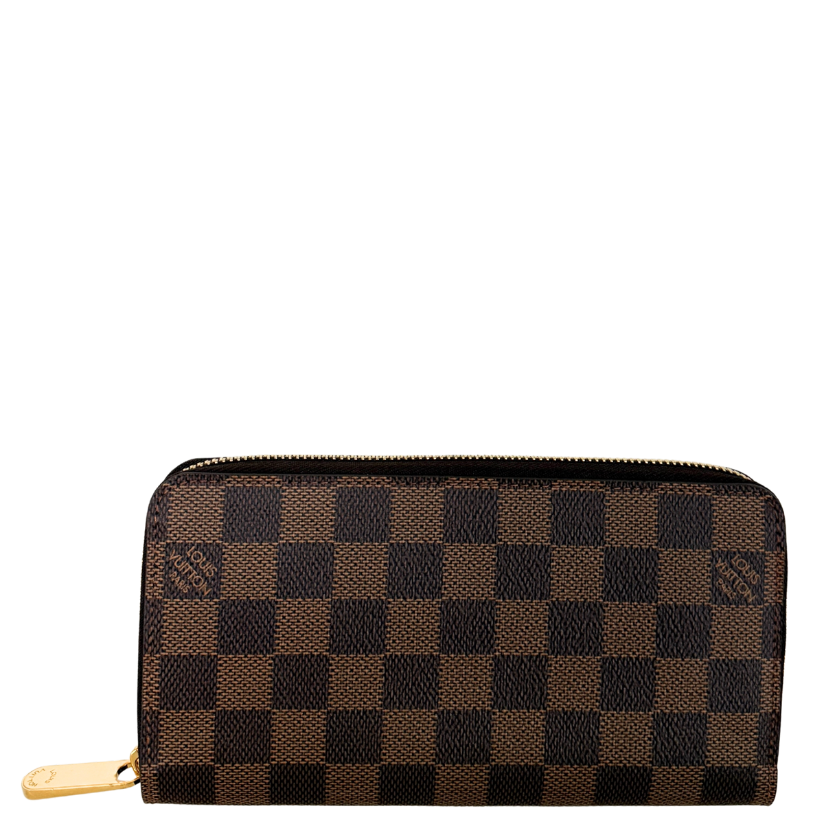 Louis Vuitton Zippy Geldbörse in Damier Ebene Canvas N41661 Braun / neuwertig Louis Vuitton