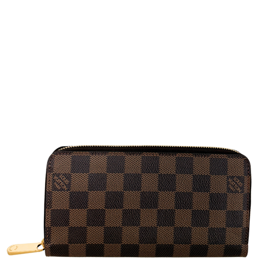 Louis Vuitton Zippy Geldbörse in Damier Ebene Canvas N41661 Braun / neuwertig Louis Vuitton
