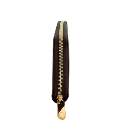 Louis Vuitton Zippy Geldbörse in Damier Ebene Canvas N41661 Braun / neuwertig Louis Vuitton