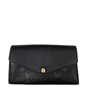 Louis Vuitton Sarah Portemonnee Monogram Empreinte M61182 Zwart
