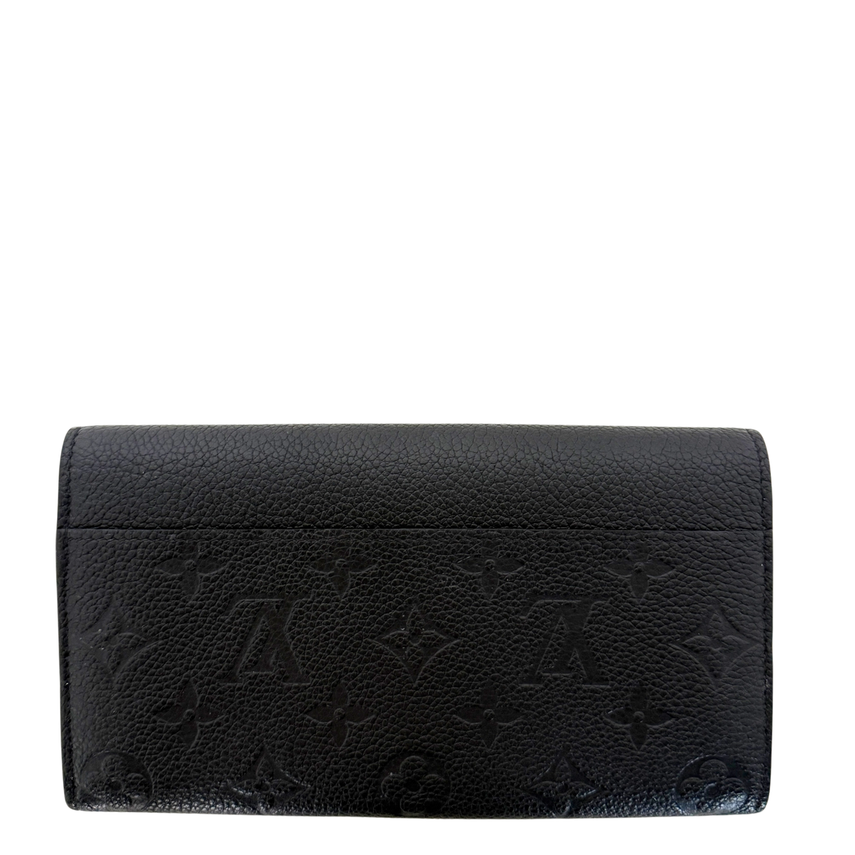 Louis Vuitton Sarah Geldbörse Monogram Empreinte M61182 Schwarz / sehr gut Louis Vuitton