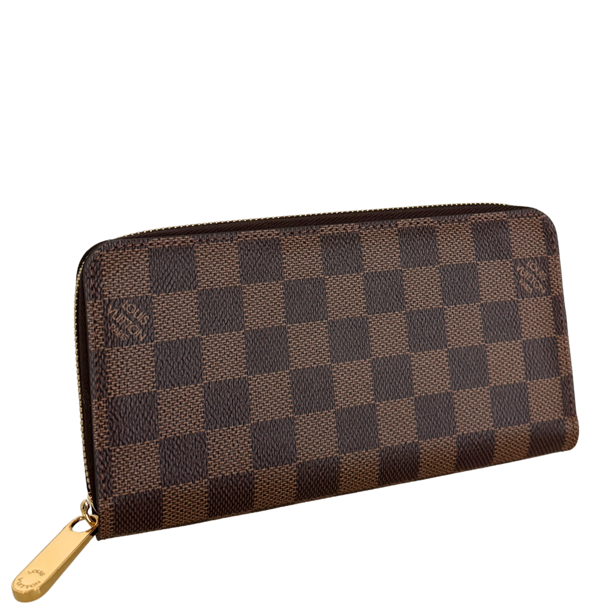 Louis Vuitton Zippy Geldbörse in Damier Ebene Canvas N41661 Braun / neuwertig Louis Vuitton