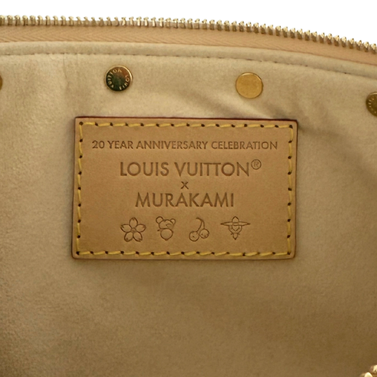 Louis Vuitton x Takashi Murakami Pochette Accessoires Other Monogram Canvas M13404 Multicolor Fullset / neuwertig Louis Vuitton