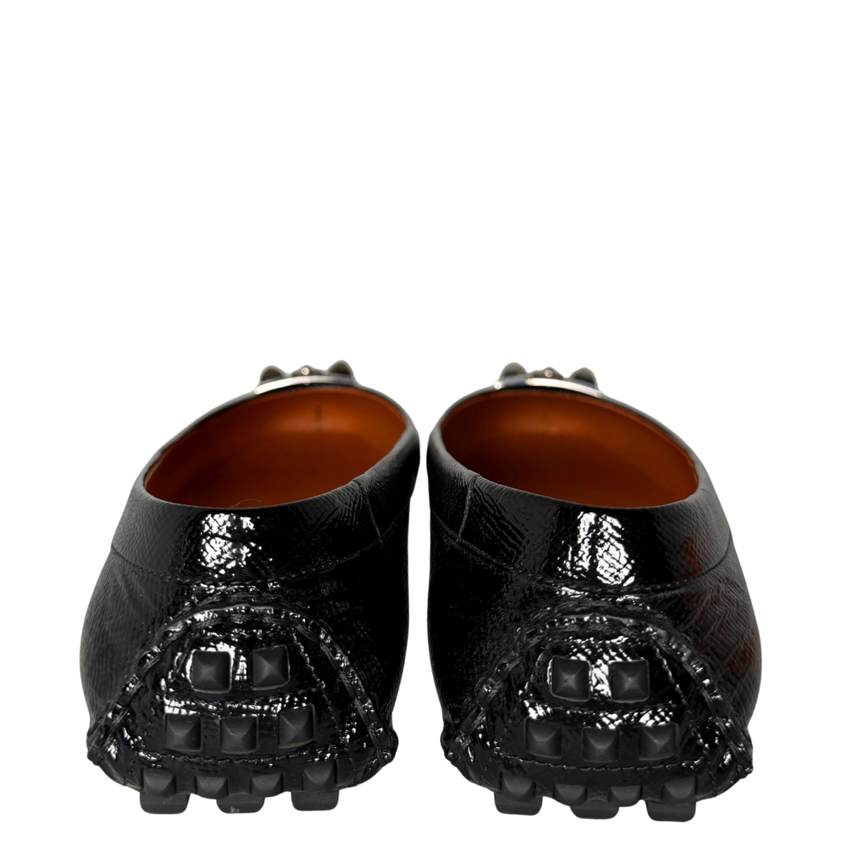 Hermès Liberty Ballerinas Größe 39 1/2 Schwarz / sehr gut Hermès