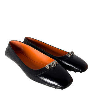 Hermès Liberty Ballerina's Maat 39 1/2 Zwart