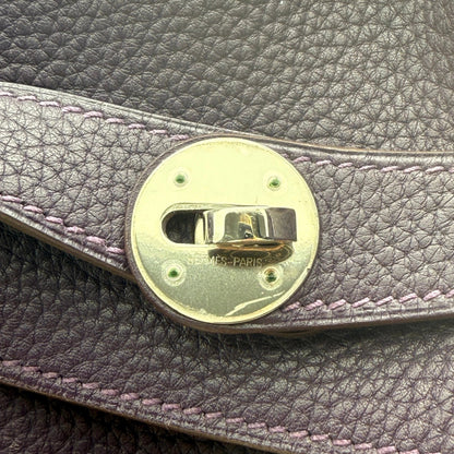 Hermès Lindy 34 Taurillon Clémence Ultraviolet / gut Hermès