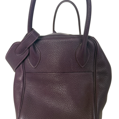 Hermès Lindy 34 Taurillon Clémence Ultraviolet / gut Hermès