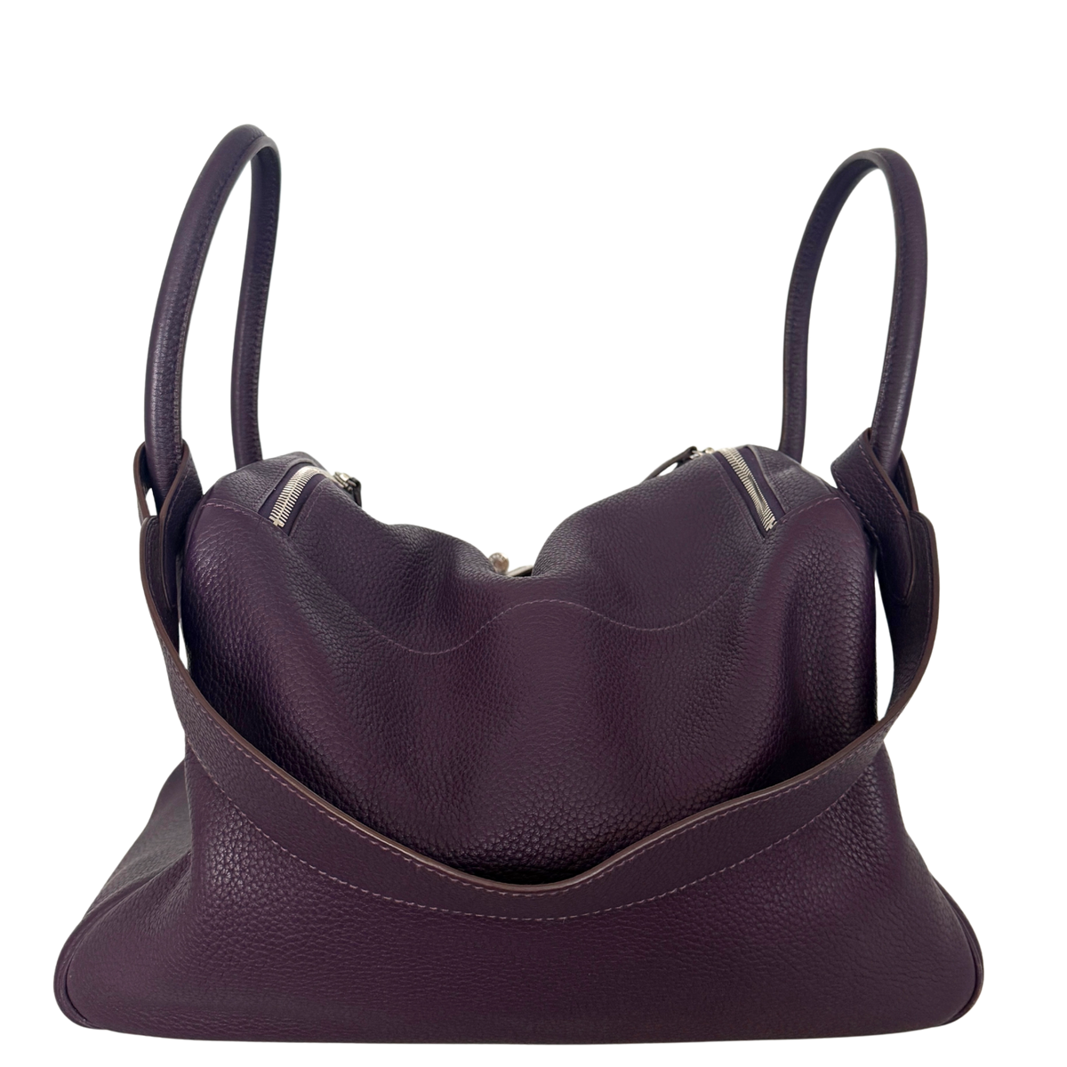 Hermès Lindy 34 Taurillon Clémence Ultraviolet / gut Hermès