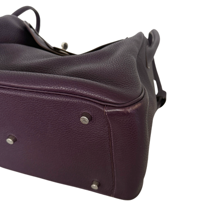 Hermès Lindy 34 Taurillon Clémence Ultraviolet / gut Hermès