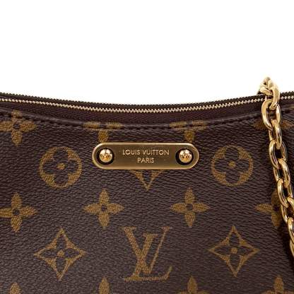 Louis Vuitton Liv Pochette Monogram Canvas Braun / neuwertig Louis Vuitton