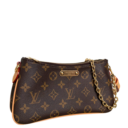 Louis Vuitton Liv Pochette Monogram Canvas Braun / neuwertig Louis Vuitton