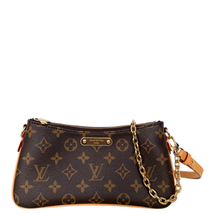 Louis Vuitton Liv Pochette Monogram Canvas Bruin
