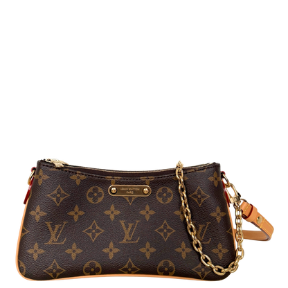 Louis Vuitton Liv Pochette Monogram Canvas Braun / neuwertig Louis Vuitton
