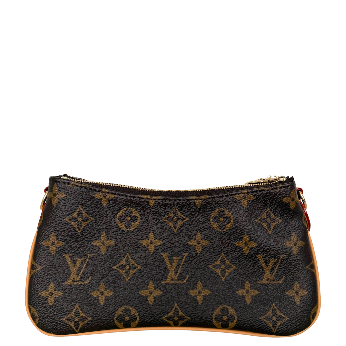 Louis Vuitton Liv Pochette Monogram Canvas Braun / neuwertig Louis Vuitton