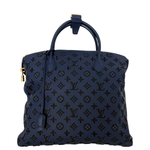 Louis Vuitton Monogram Addiction Lockit MM Donkerblauw
