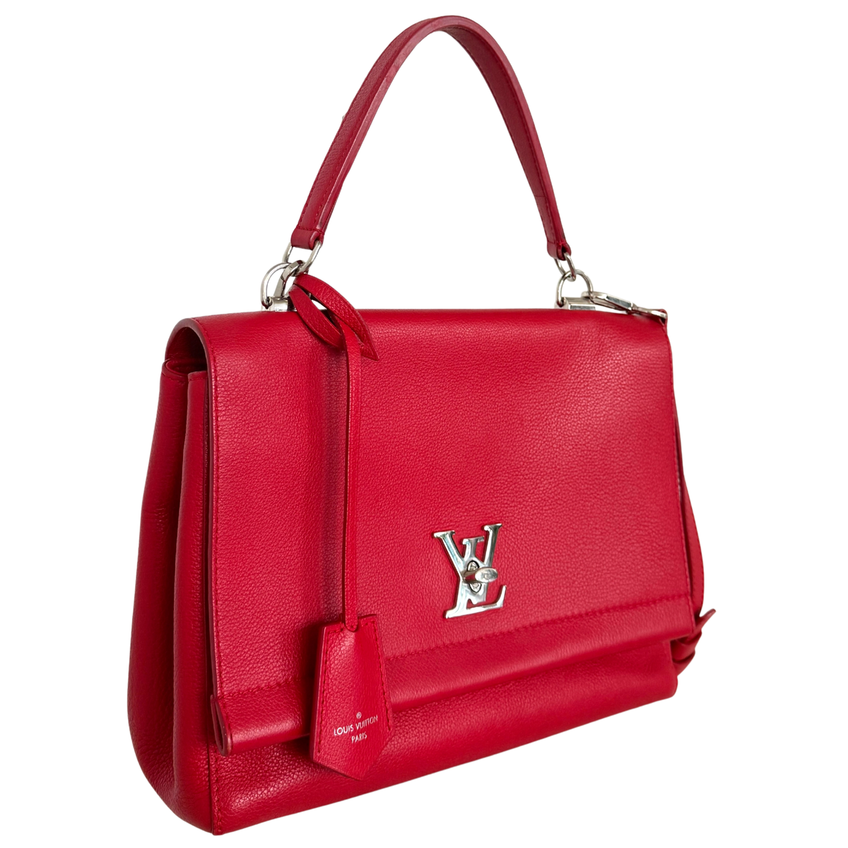 Louis Vuitton Lockme II Top Handle M42859 Rot / sehr gut Louis Vuitton