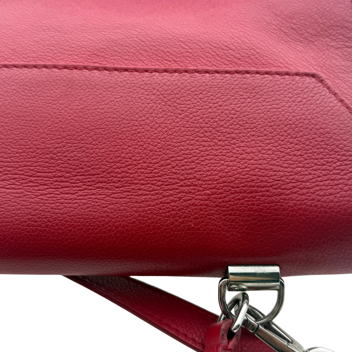 Louis Vuitton Lockme II Top Handle M42859 Rot / sehr gut Louis Vuitton