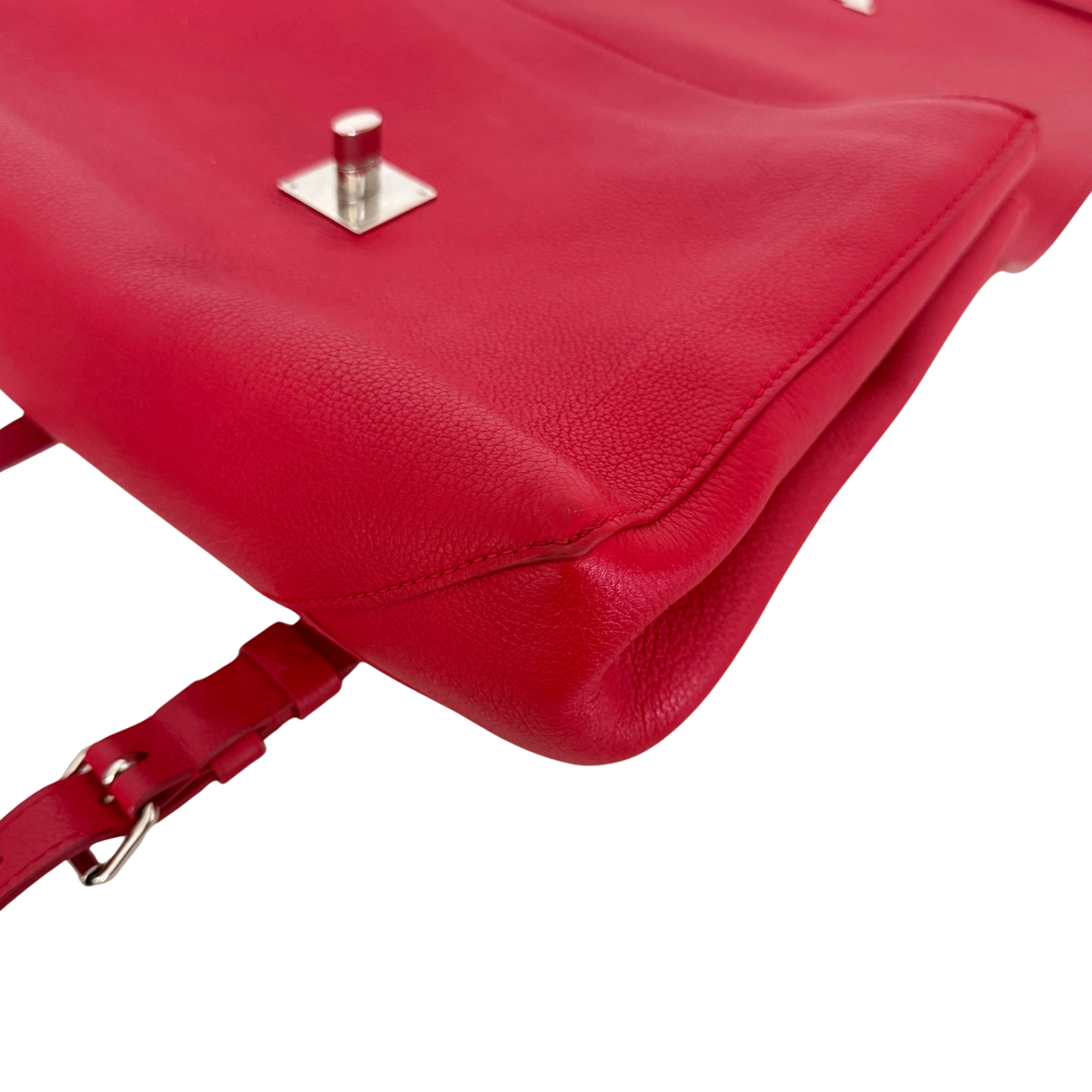 Louis Vuitton Lockme II Top Handle M42859 Rot / sehr gut Louis Vuitton