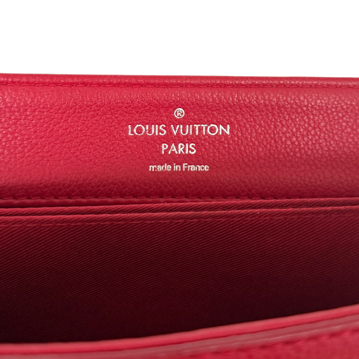 Louis Vuitton Lockme II Top Handle M42859 Rot / sehr gut Louis Vuitton