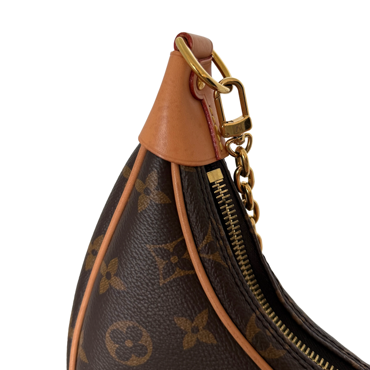 Louis Vuitton Loop PM Monogram Canvas M81098 Braun / sehr gut Louis Vuitton