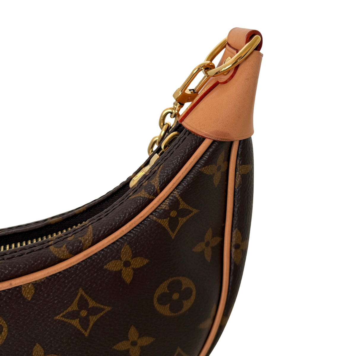 Louis Vuitton Loop PM Monogram Canvas M81098 Braun / sehr gut Louis Vuitton