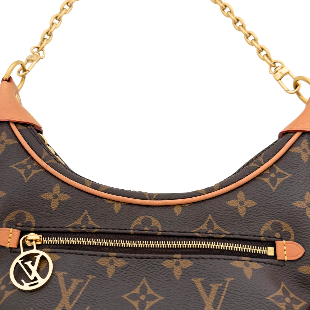 Louis Vuitton Loop PM Monogram Canvas M81098 Braun / sehr gut Louis Vuitton