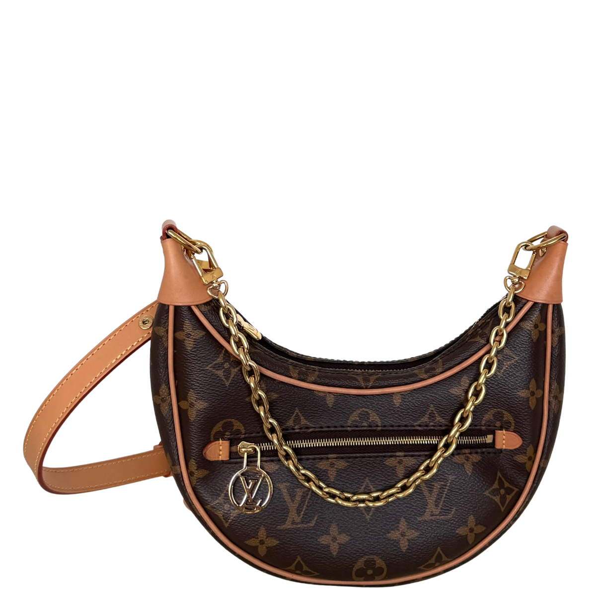 Louis Vuitton Loop PM Monogram Canvas M81098 Braun / sehr gut Louis Vuitton