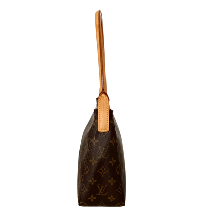 Louis Vuitton Looping MM Schultertasche Monogram Canvas Braun / sehr gut Louis Vuitton