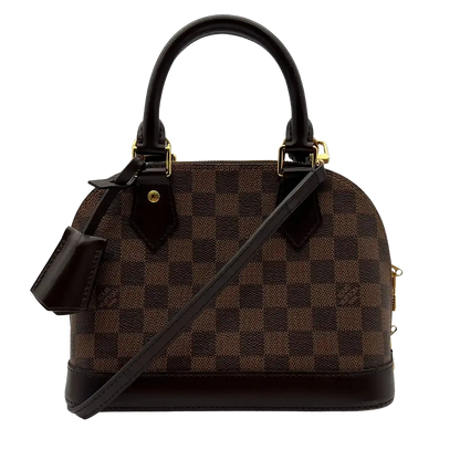 Louis Vuitton Alma BB Damier Ebene Canvas front