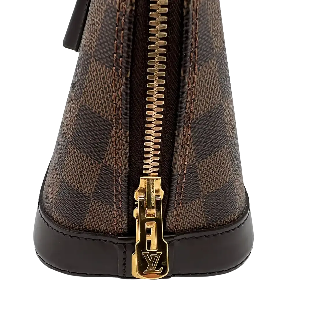 Louis Vuitton Alma BB Damier Ebene Canvas  Reißverschluss