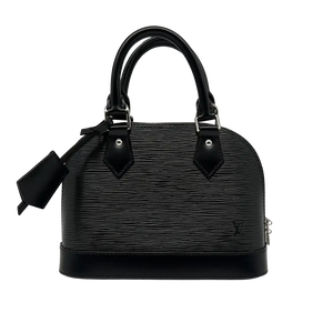 Louis Vuitton Alma BB Epi-leer zwart nieuw