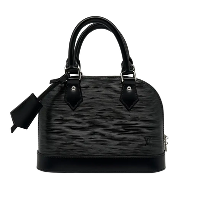 Louis Vuitton Alma BB Epi Leder schwarz Neu Louis Vuitton
