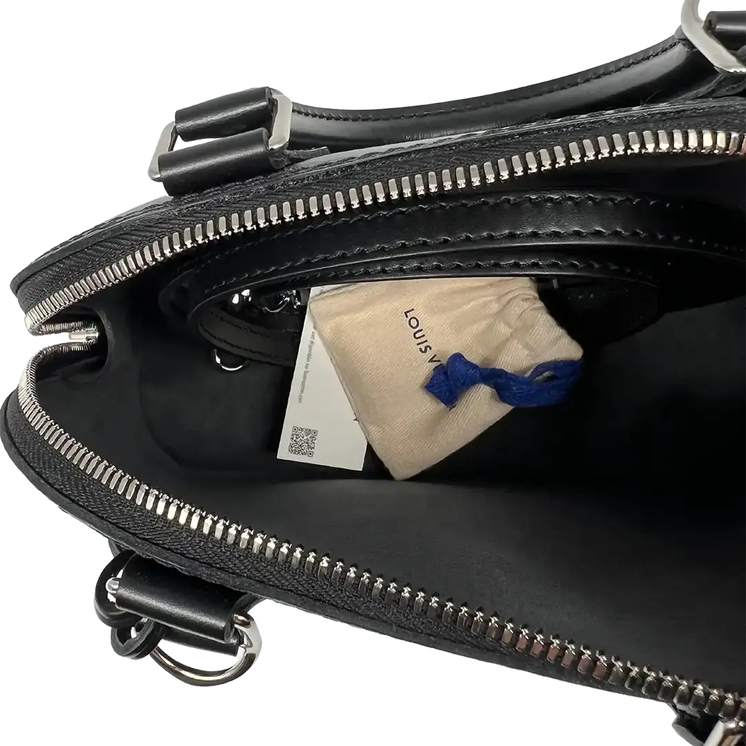 Louis Vuitton Alma BB Epi Leder schwarz Neu Louis Vuitton