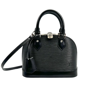Louis Vuitton Alma BB Epi-leer zwart