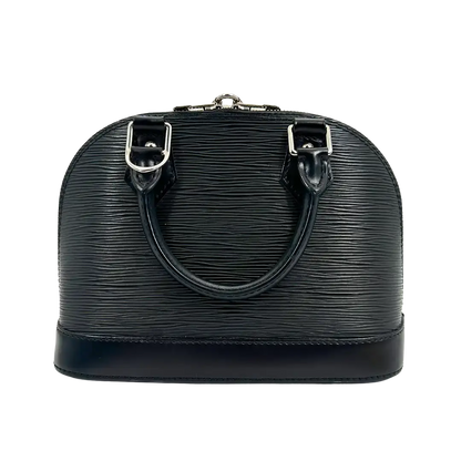 Louis Vuitton Alma BB Epi Leder schwarz / sehr gut Louis Vuitton