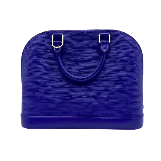 Louis Vuitton Alma PM Epi Leder Lila / ungetragen Louis Vuitton