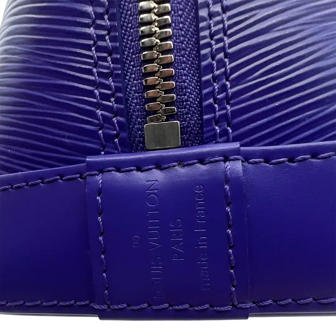 Louis Vuitton Alma PM Epi Leder Lila / ungetragen Louis Vuitton