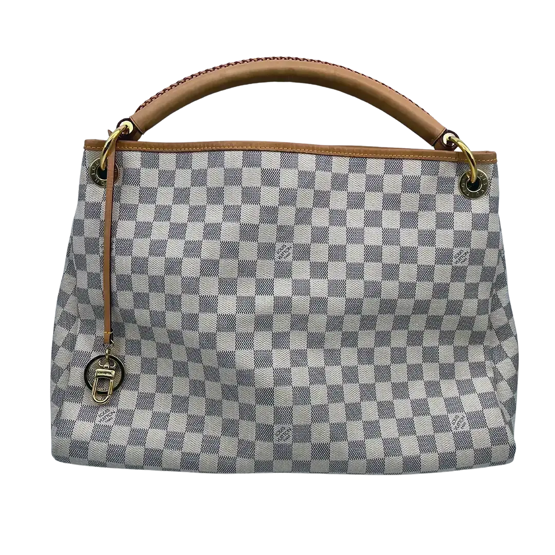 Louis Vuitton Artsy MM Damier Azur Canvas Fullset / sehr gut - Echtheitscheck