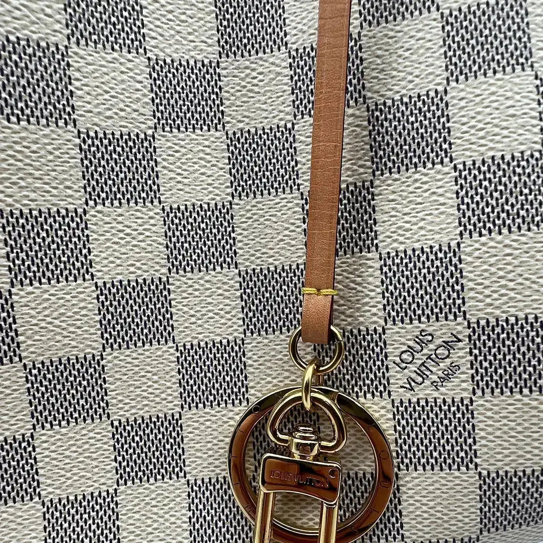 Louis Vuitton Artsy MM Damier Azur Canvas Fullset / sehr gut - Echtheitscheck