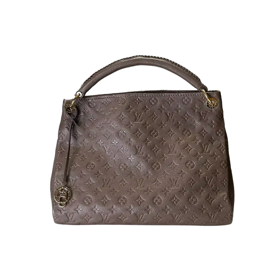 Louis Vuitton Artsy MM Empreinte Leder braun / neuwertig Louis Vuitton