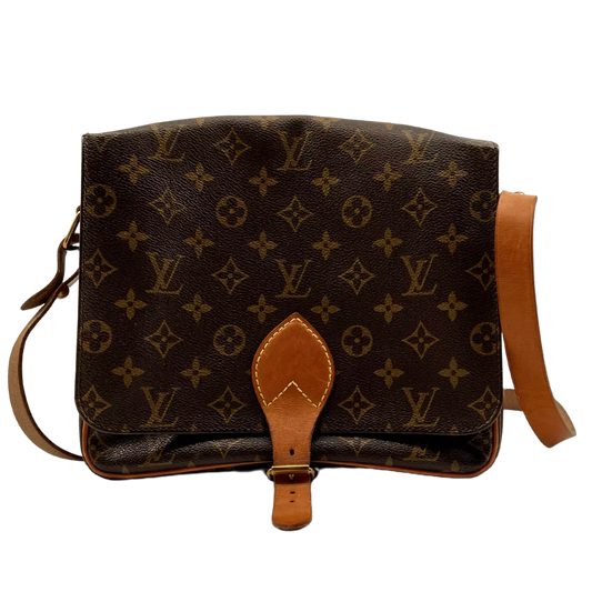 Louis Vuitton Cartouchière  Monogram Canvas Braun Echtheitscheck.de